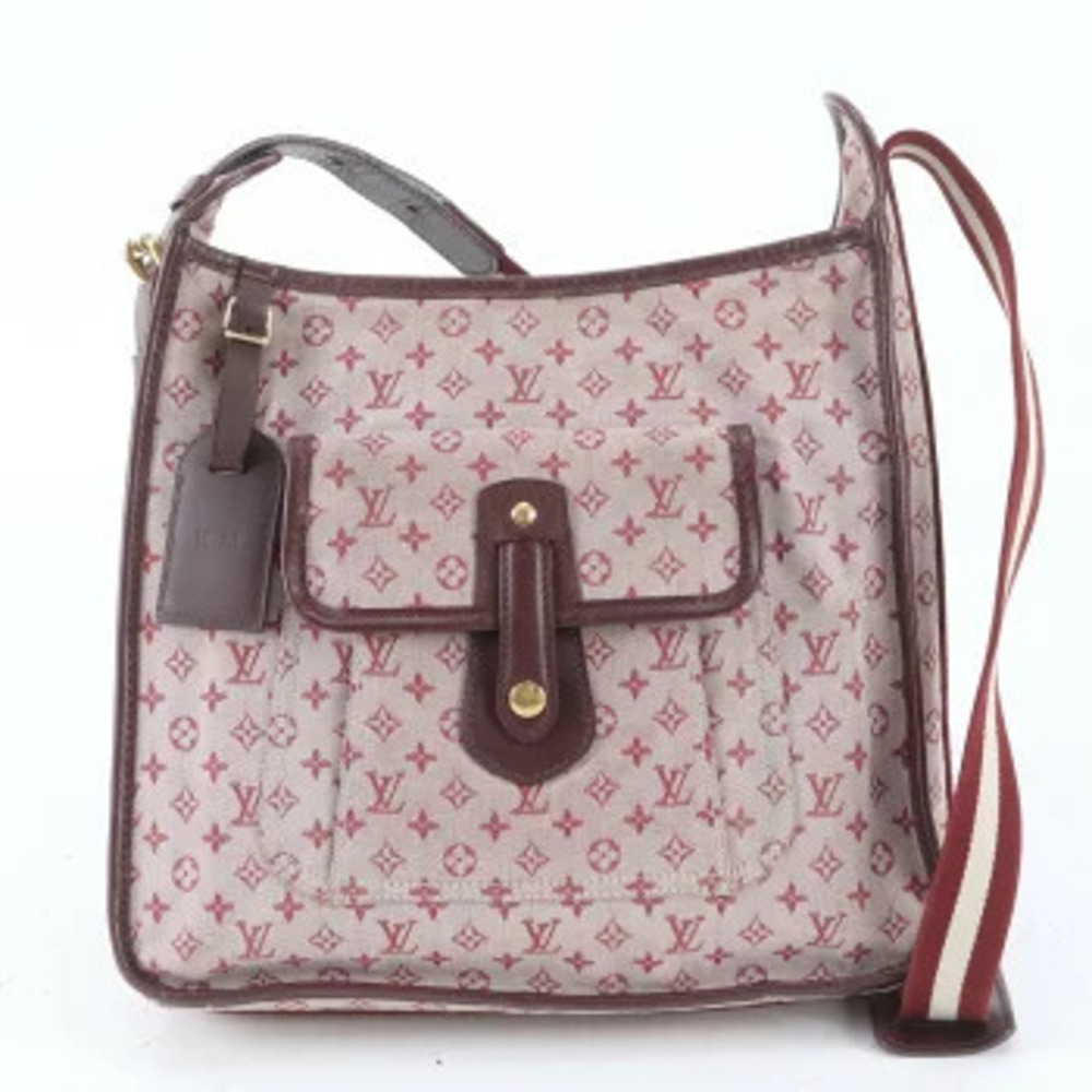 Louis Vuitton Monogram Idylle Buzas Marie Kate Leather Crossbody Bag Silver